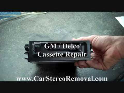 GM Delco Kassettenrekorder-Reparatur – Einzelkassette = Autoradio-Hilfe