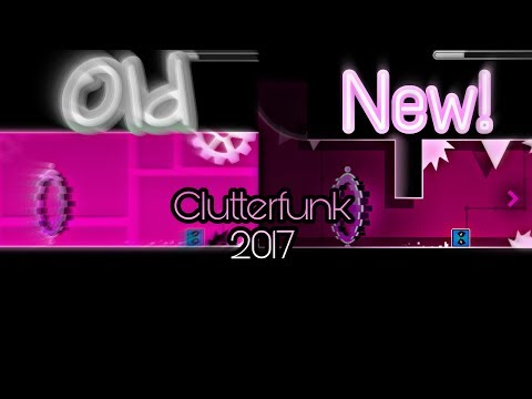 [Cutter] Geometry Dash (지오메트리대시) Clutterfunk 2017 100% By Jose (Insane)