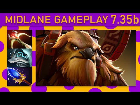 ✨Emo Earthshaker 71% Kill participation! Mid Gameplay 7.35b - Dota 2 Top MMR