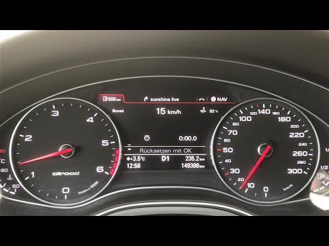 Audi A6 C7 Avant 3.0 TDI 313 HP Acceleration Stock vs Stage 1 380 HP