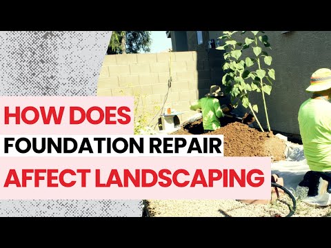 How Does Foundation Repair Affect Landscaping?