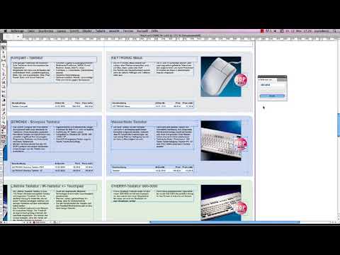 [oldies]Xactuell Cockpit InDesign Database Publishing - Referenz Setzen