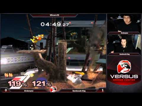 VS Weekly 2/26/15 - Brokenyew (Fox/Falco) vs Bamboozle king (Peach) - Melee