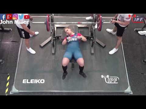 Maria Letnes - 8th Place 480kg Total - 72kg Class 2019 Womens IPF Classic Worlds