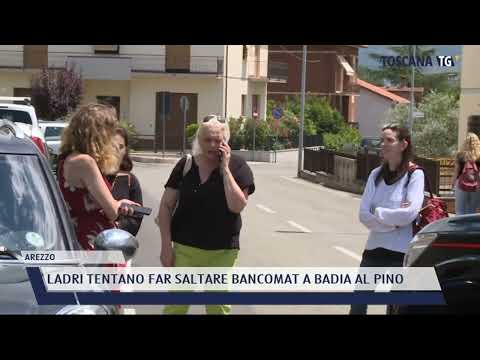 2022-06-09 AREZZO - LADRI TENTANO FAR SALTARE BANCOMAT A BADIA AL PINO