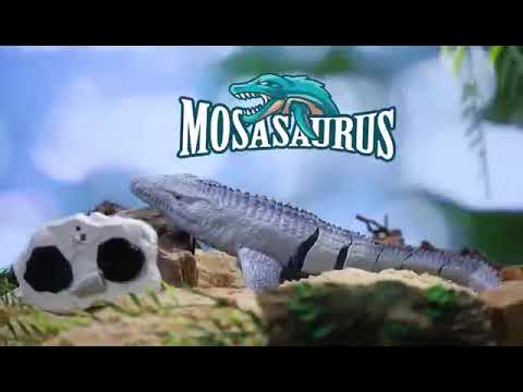 2 4G Remote Control Swimming Mosasaurus Toys Dinosaur RC