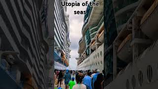 Back to ship after a perfect day at coco cay#cruise#cruiselife#beach#vacation#travel#utopiaofthesea