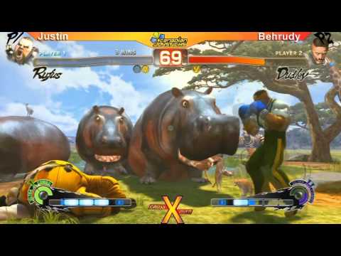 CrossXover Japan Relief Charity - SSF4AE - Justin vs Behrudy
