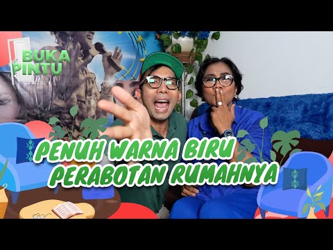 Serba Biru di Rumah Hetty Soendjaya Penyanyi 90-an, Sampe Piring dan Sendoknya