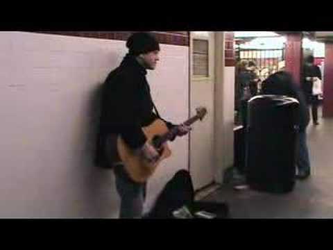 Guitarist in the subway
