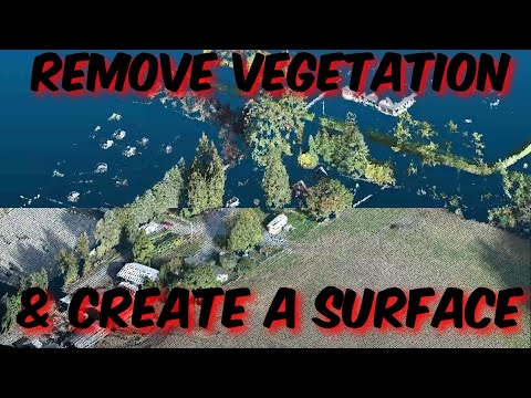 Cleaning a Point Cloud & Creating a Ground Surface