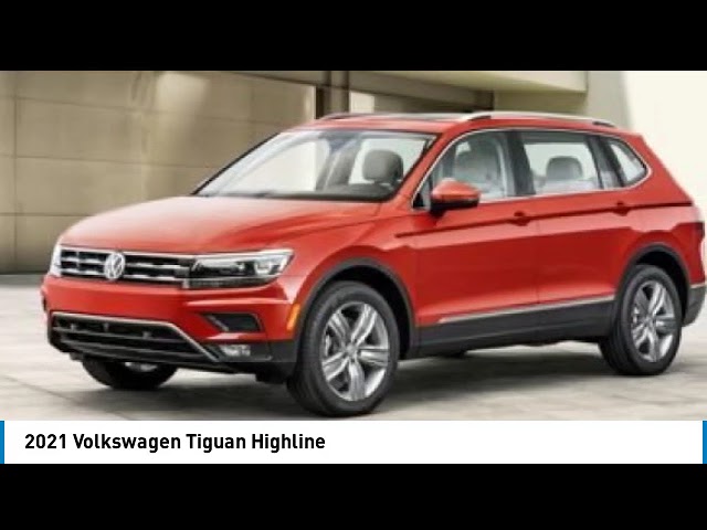 2021 Volkswagen Tiguan Highline | VW CERTIFIED | LEATHER SEATS in Cars & Trucks in Strathcona County