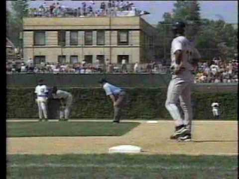 Blue Angels fly over Wrigley Field during 1998 Chicago Air & Water Show