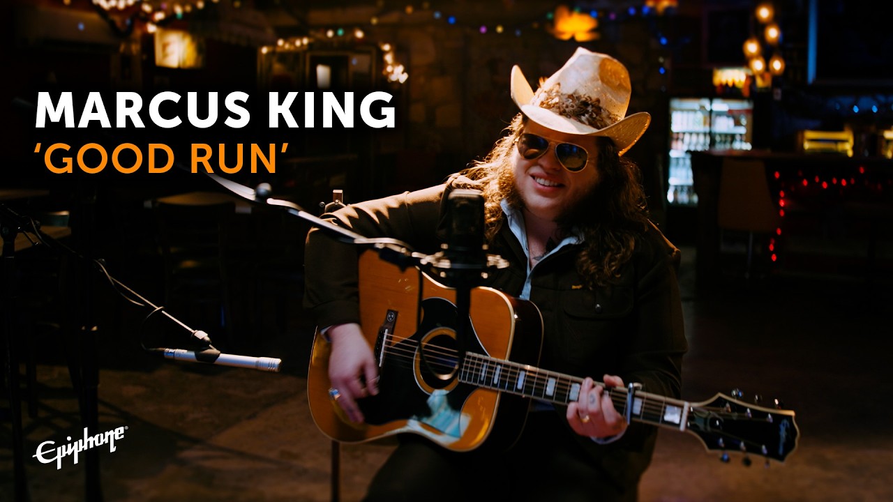 Marcus King plays &ldquo;Good Run&rdquo; on his Epiphone El Dorado (live acoustic) - YouTube