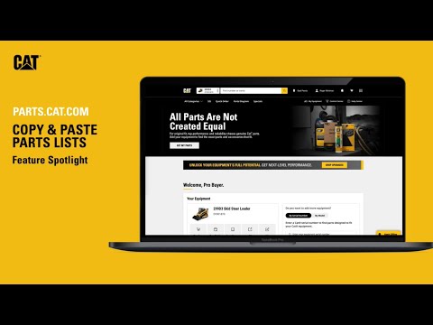 Copy & Paste Parts Lists into Shopping Cart