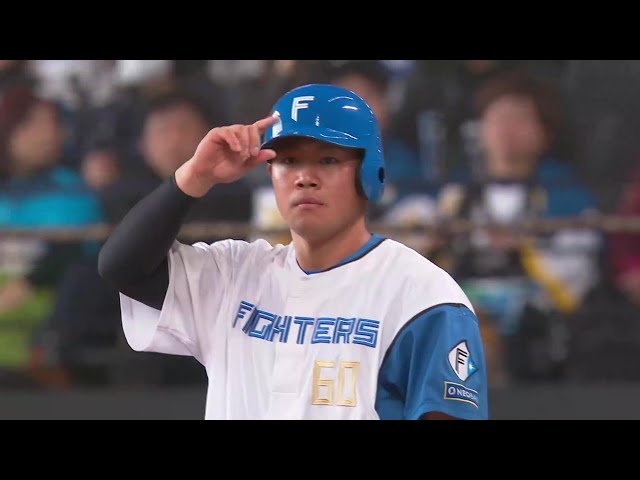 【2回裏】新天地でアピール!! ファイターズ・吉田賢吾 ライトへのタイムリーで1点を返す!! 2025年3月8日 北海道日本ハムファイターズ 対 中日ドラゴンズ