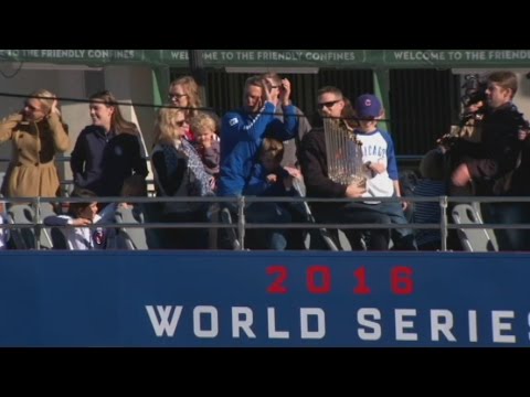 Las calles de Chicago fueron tomadas para celebrar el título de los Cachorros
