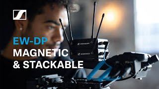 YouTube Video - EW-DP: Magnetic & Stackable | Sennheiser