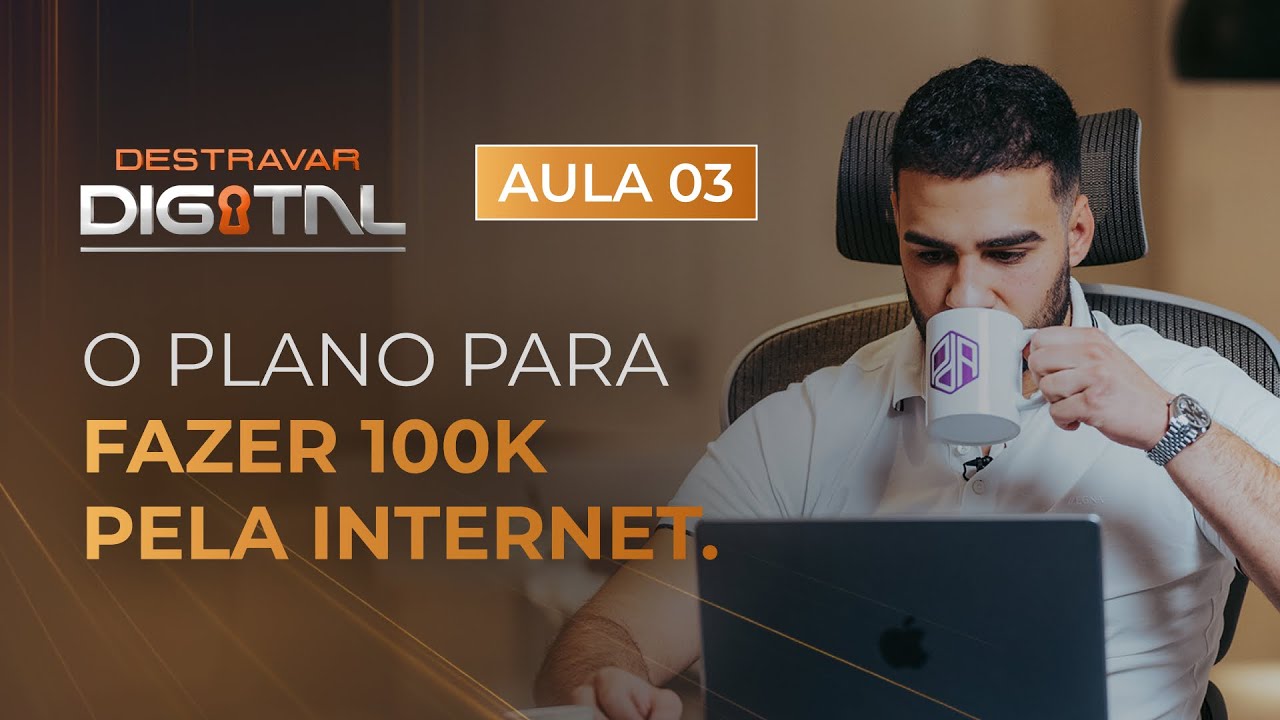O PLANO PERFEITO PARA FAZER 100k PELA INTERNET.