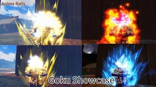 Roblox | Anime Rails | Goku Showcase