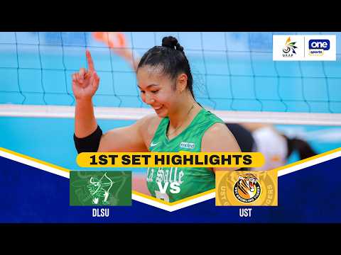 UST vs DLSU | SET 1 HIGHLIGHTS | UAAP SEASON 88 WOMEN’S VOLLEYBALL | FEB 22, 2026