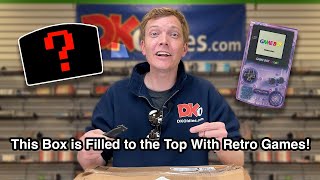 This Box is Filled to the Top With Retro Games!
