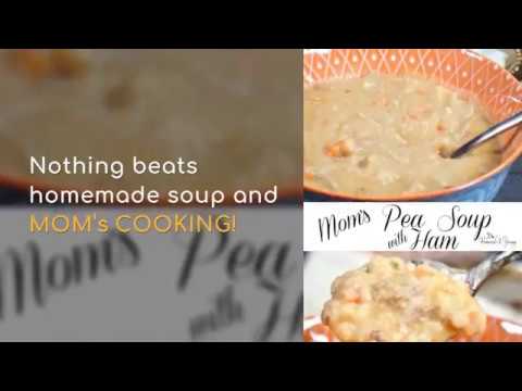 Mom's Pea Soup With Ham