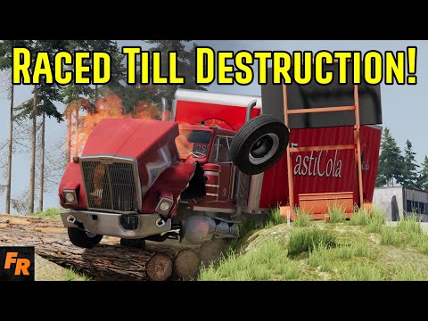Raced Till Destruction - BeamNG Drive