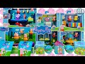 Peppa Pig Toy Collection ASMR unboxing No talking | Peppa family canoe trip | Aquarium Adventure