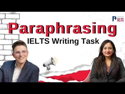 Simple paraphrasing tricks - how to paraphrase IELTS writing task 2