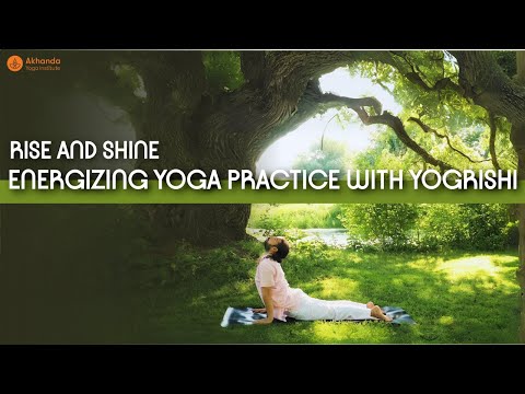 Rise and Shine - Energizing Yoga Practice with Yogrishi Vishvketu