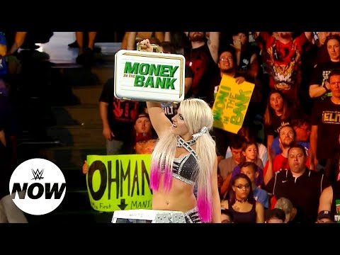 Alexa Bliss Wins The Women’s Money In The Bank Ladder Match
