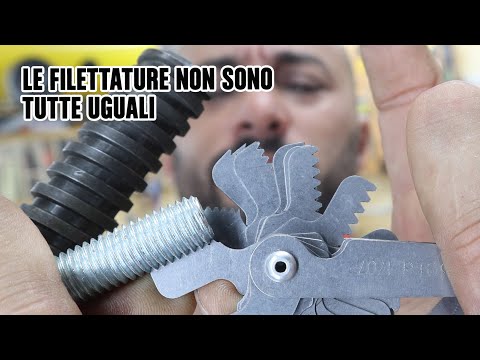La filettatura: formati e passi (metrica, withworth, gas)
