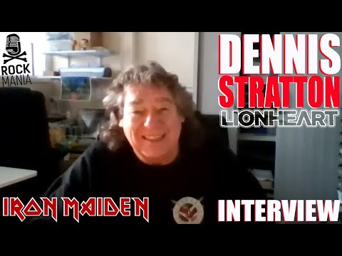 DENNIS STRATTON (LIONHEART, EX-IRON MAIDEN) - ROCK MANIA INTERVIEW [ative a legenda]