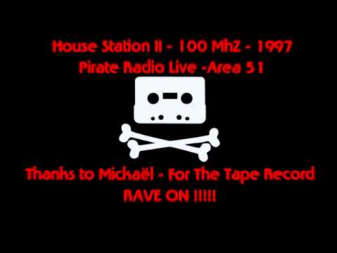 Techno Resistance House Station II Pirate Radio 1997 RIP Audio Tape 4 A
