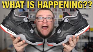 WHAT IS GOING ON WITH JORDAN 4 BRED REIMAGINED PRICE!!
