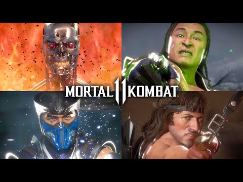 Mortal Kombat 11 - All Victory Poses (4K 60FPS)