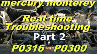 Mercury Monterey P0316 P0300  Part 2