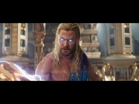Thor kills Zeus scene full fight Thor: Love and Thunder