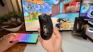 Testando o Mouse Tunado Attack Shark x11 Ultra 3950MAX