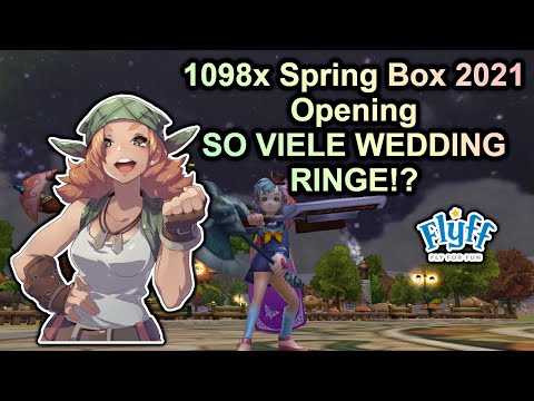 Let's Play Flyff [Acrobat, Level 60] #1209 - 1091x Spring Box 2021 Opening/So viele Wedding Ringe?!