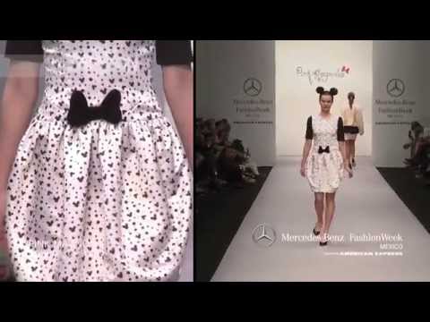 Fashion Show & Backstage "Pink Magnolia" Mercedes Benz Fashion Week Mexico 2013