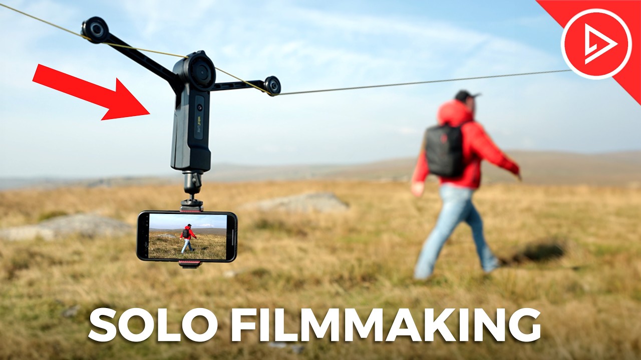 How to Shoot Solo B-Roll with a Smartphone & Zip Line!