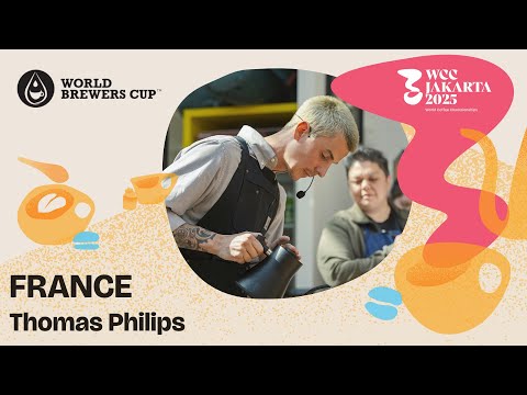 Thomas Philips, France | 2025 World Brewers Cup Championship | Day 1 Round 1