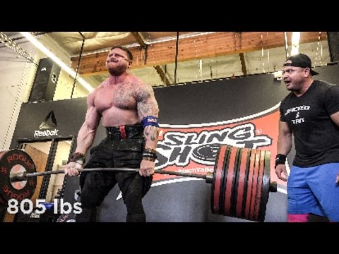 Steve Gentili Goes For an 805 lb Deadlift at Super Training Gym