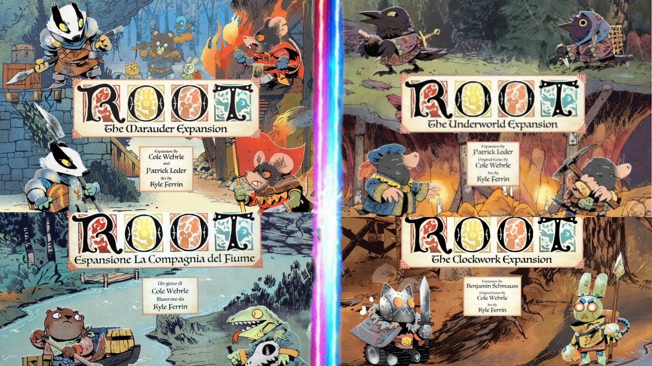 Root : TUTTE le espansioni (e Marauder Expansion)