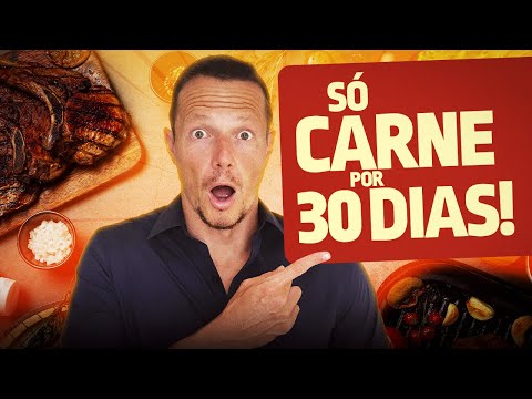 DEU RUIM: O Que Aconteceu Quando Comi Só Carne por 30 Dias? Más Notícias para a Dieta Carnívora
