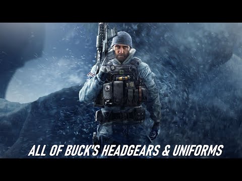 ALL of Buck's Uniforms & Headgears SHOWCASE - Rainbow Six Siege