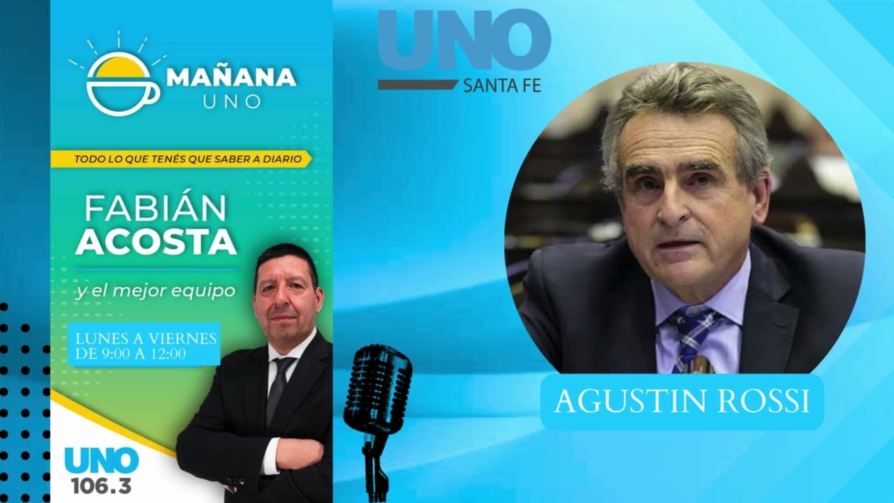 Agustín Rossi: "Quiero encabezar la lista de unidad de Fuerza Patria en Santa Fe"