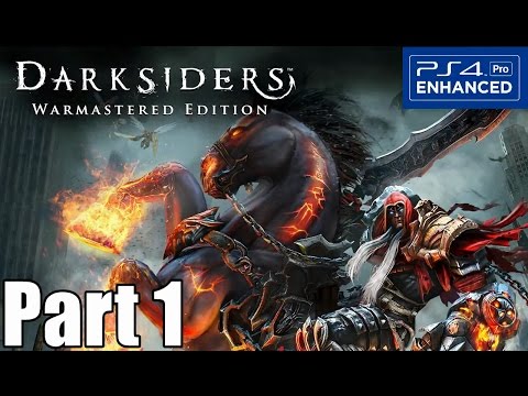 Darksiders Warmastered Edition Gameplay Walkthrough Part 1 Prologue (No Commentary 1080p PS4 Pro)